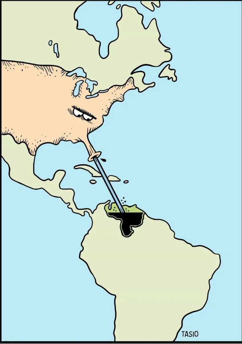 Estados Unidos va por el petróleo de Venezuela.