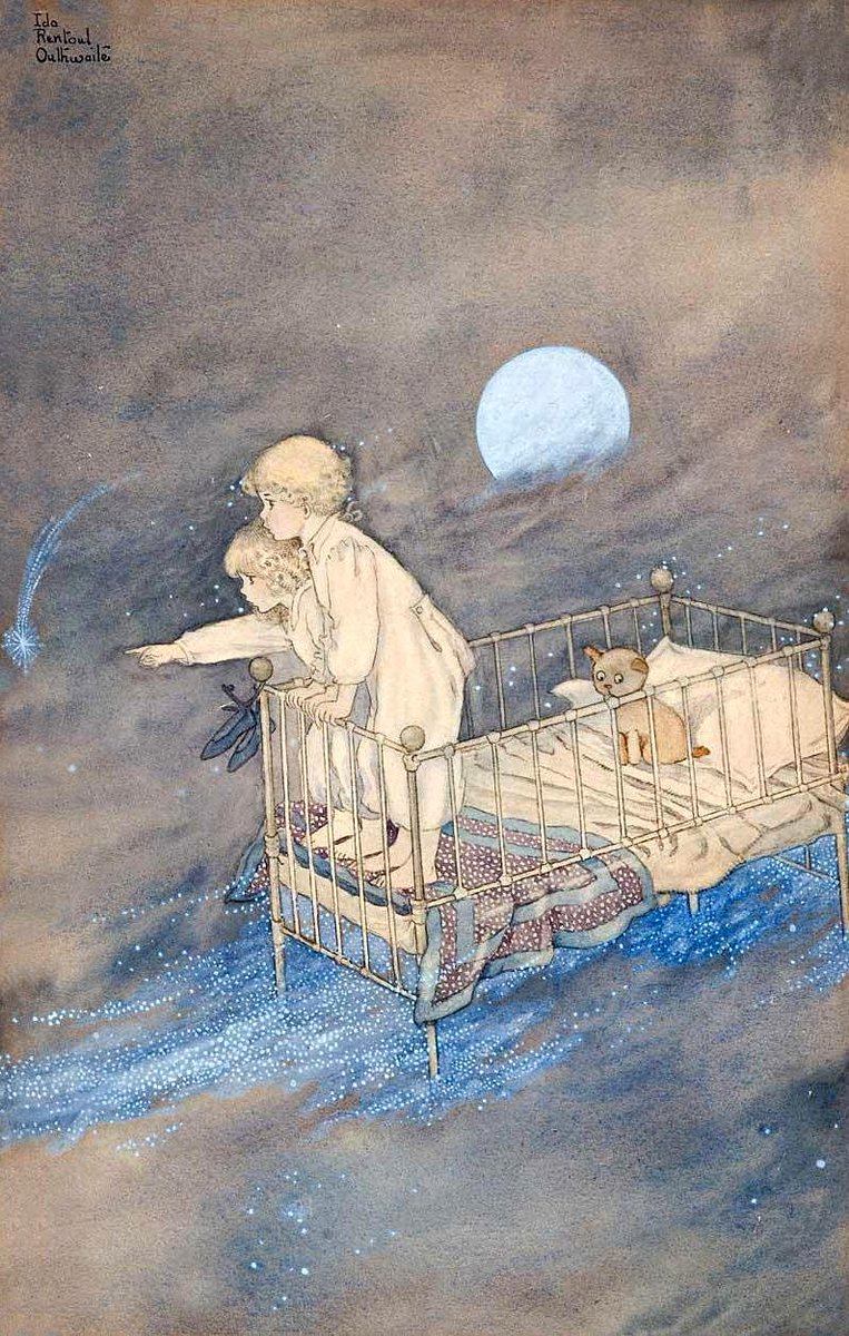 おやすみなさい、美しい夢を。

イダ・レントール・アウスウェイト
Ida Rentoul Outhwaite (1888-1960)