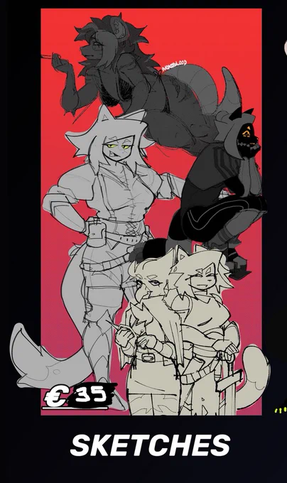 ok proposition, drawpile doodle sketches for 35, 5 slots while i wait for my pc parts cuz i have literally nothing else to do, hmu if ur interested