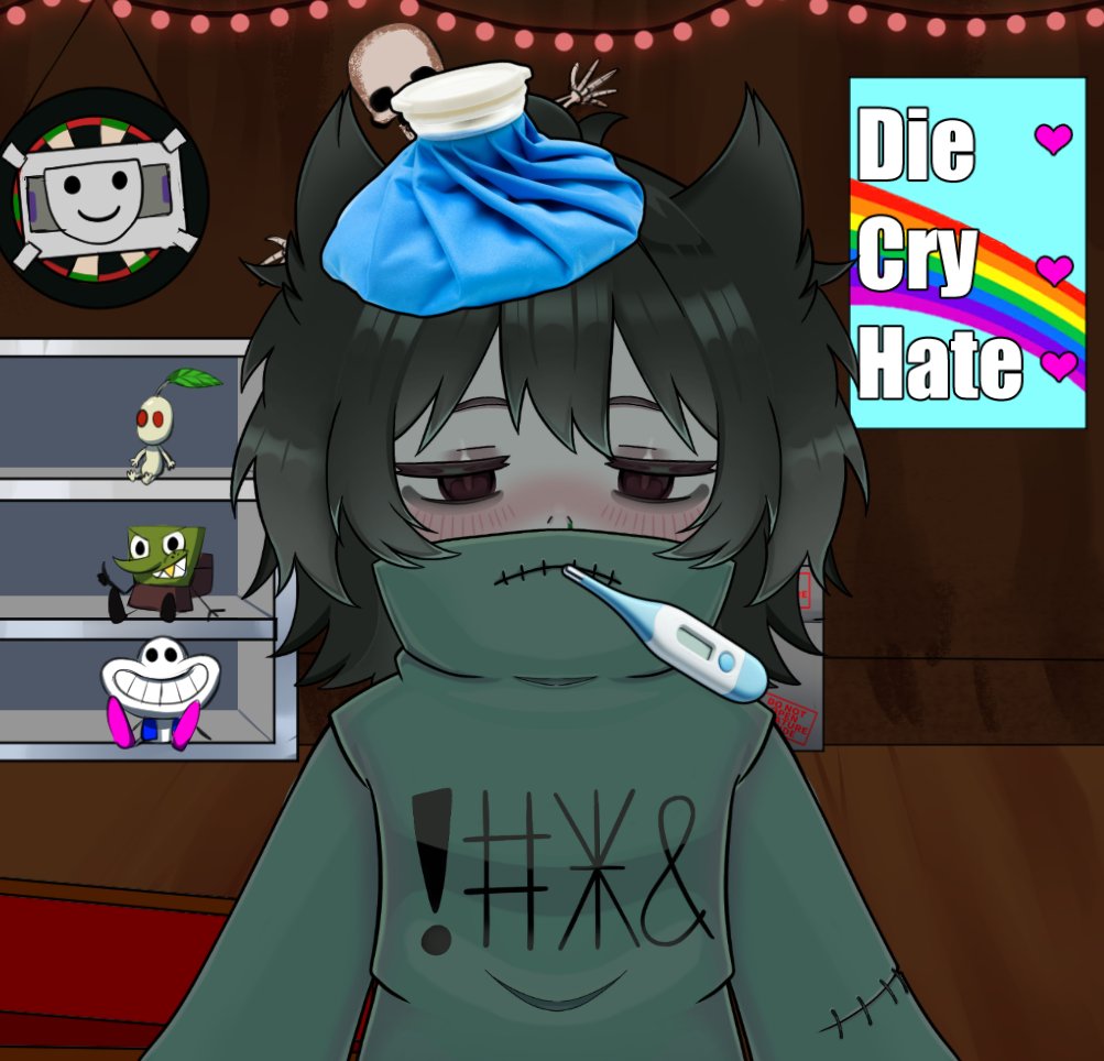 Getting sick right at the start of the new year, oh boy.

Surely not a sign of things to come.