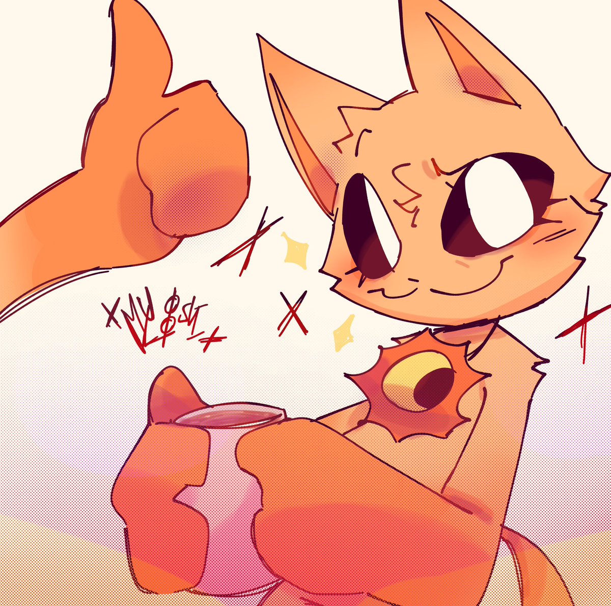 redraw from my art when i joined thee fandom 👀👀👀👀💥
#frowningcritters #SmilingCrittersAU