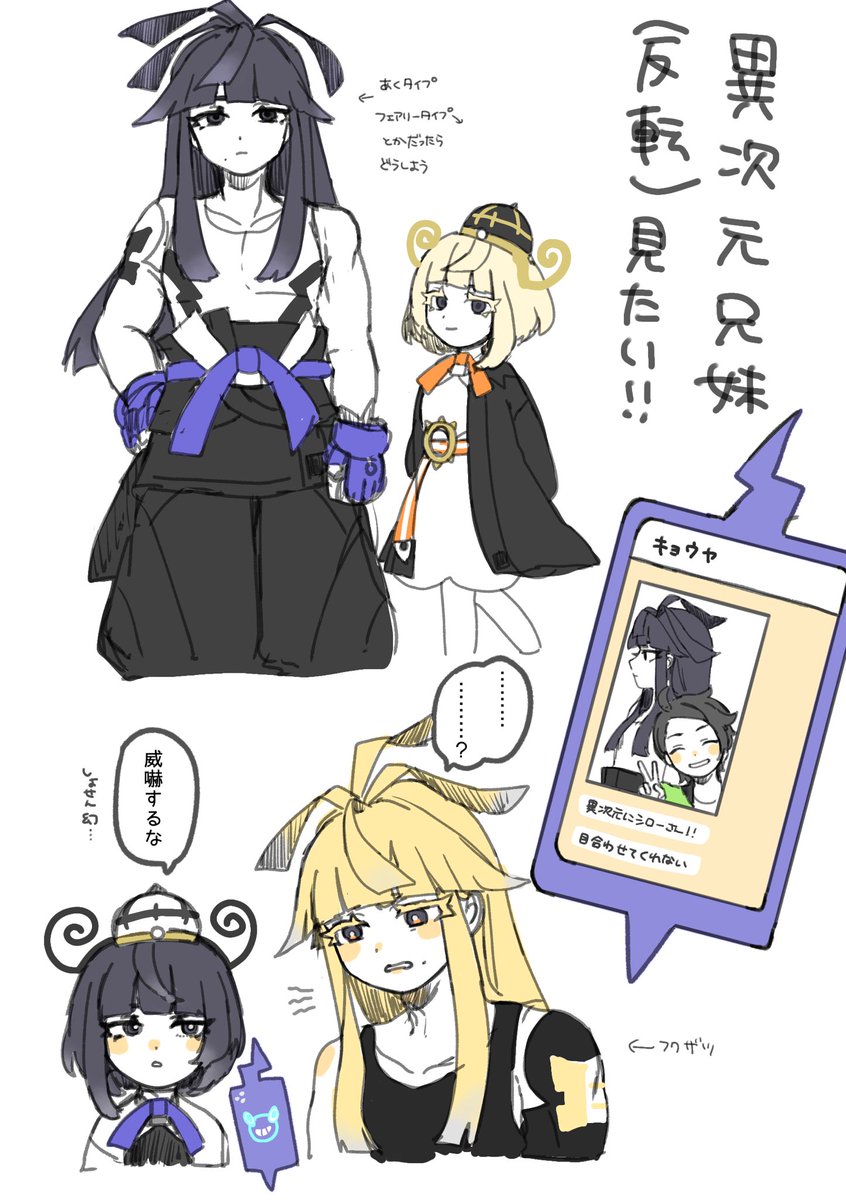 すっっっっっごい捏造 そして少しだけキョシロ