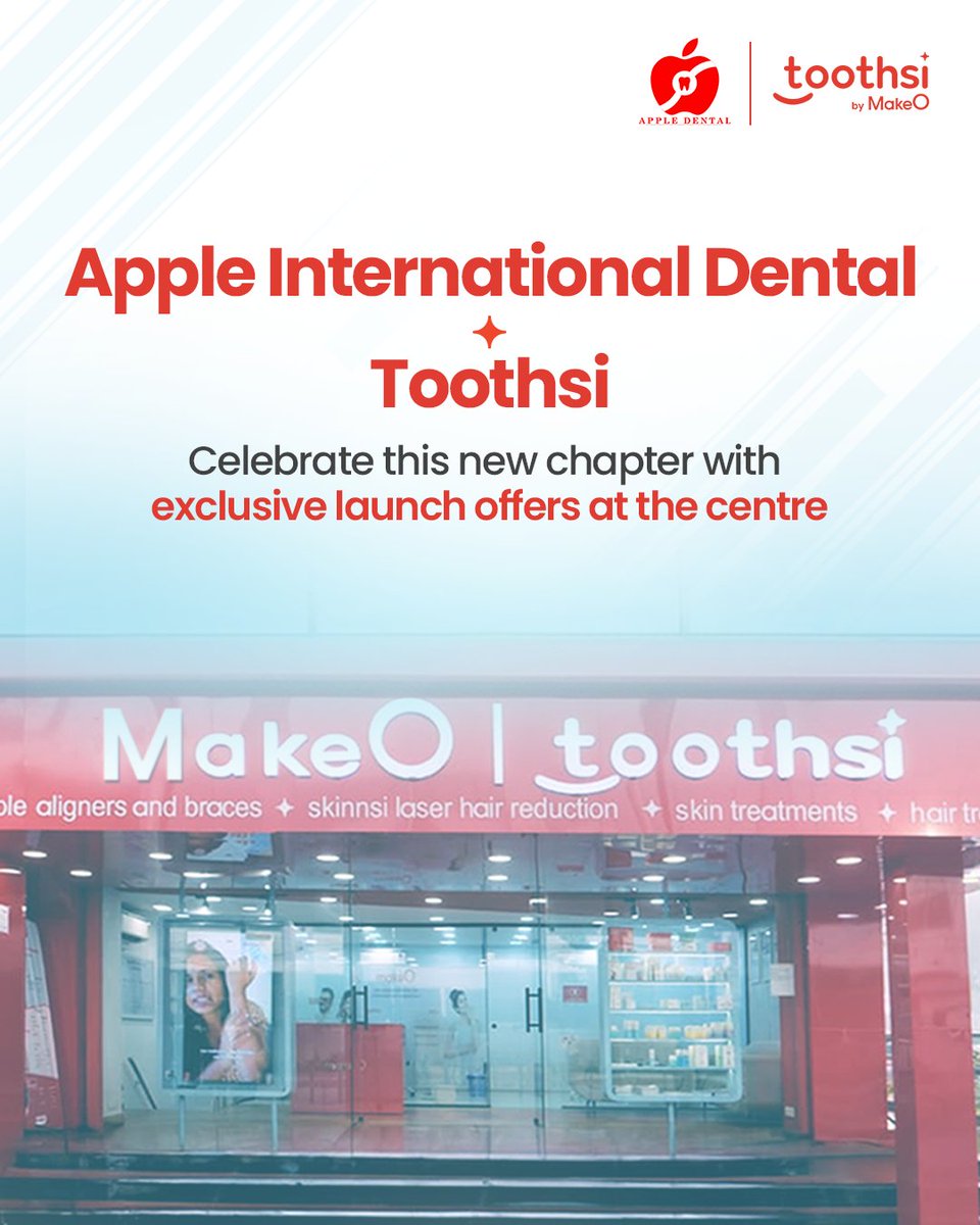 toothsialigners's tweet image. New clinic.
New smiles.
Unmissable launch offers💪

HSR, come in, feel cared for and leave with a smile that says it all✨

#Toothsi #ECLaunch #ExcitingOffers #SmileMakeOver #InvisibleAligners #Smile