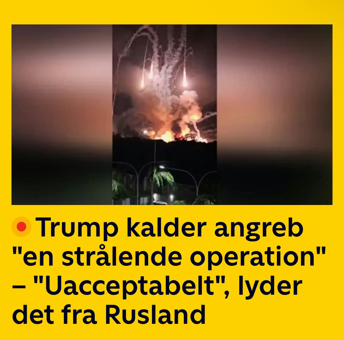 En ret god indikator for, at operationen er berettiget #dkmedier #dkpol