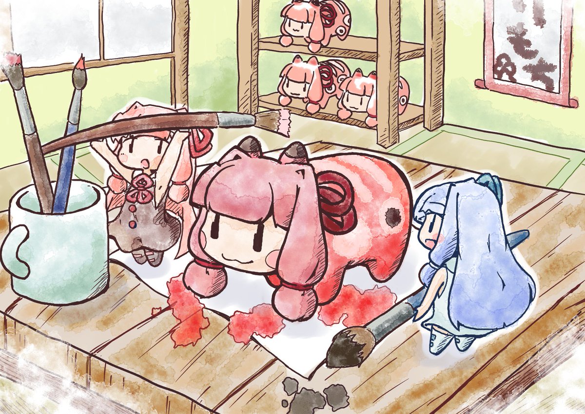 あかねべこ職人の朝は早い――

#琴葉茜　#琴葉葵　#あかねべこ