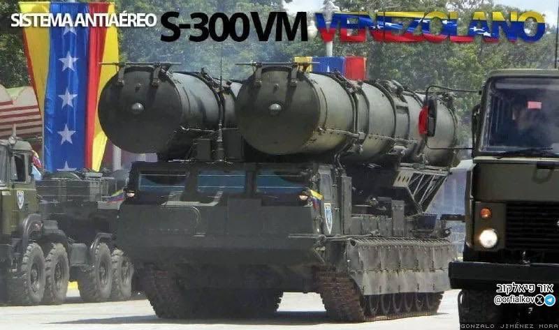 DrEliDavid's tweet photo. Venezuela's Russian-made S-300 surface to air missiles didn't fire a single shot. They proved as useless as Iran's S-300 systems against Israel. https://t.co/eXFnvB0kWa