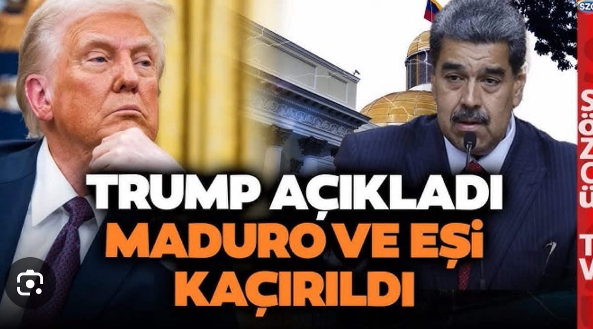 Önceden Çeteler adam kaçırır fidye isterlerdi,şimdi devletler aynı işi yapıyor. Bu nedenle bizde ısrarla bu akıla, bu yapıya küresel çete diyoruz. Amerika fidye ister mi Venezuelladan bilinmez ancak istersede şaşımayız zira bunlar devlet değil bunlar vahşi batı, bunlar eşkiya…