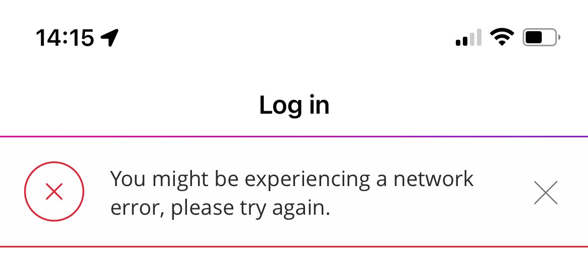 Hi <a href="/Discovery_SA/">@Discovery_SA</a> bank - are you experiencing issues with your banking app. Been getting this message all day trying to login?
