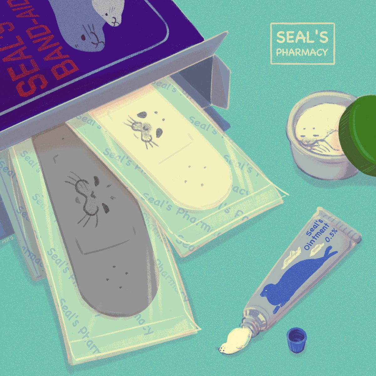 ❤️‍🩹🩹🦭 (再掲)