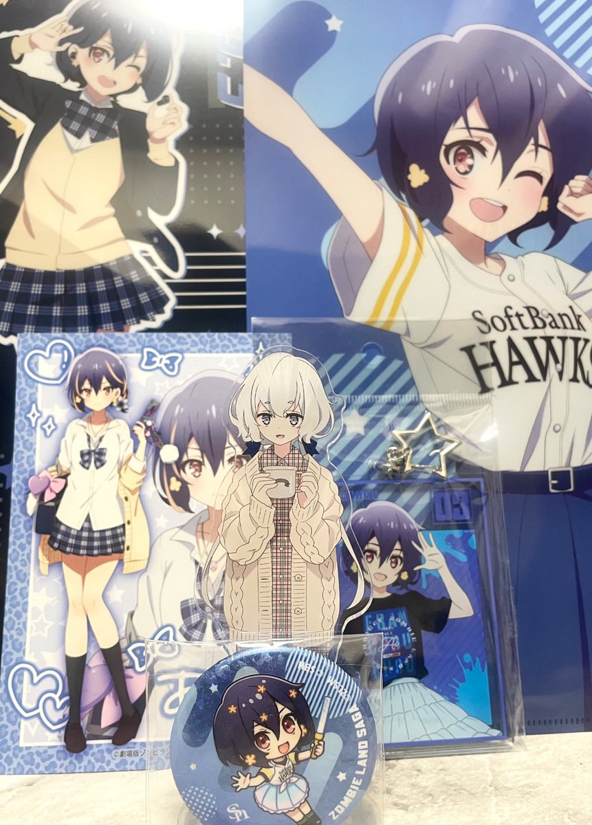 ゾンビランドサガ 水野愛 スマートアートプリント（A4） Pゾンビランド