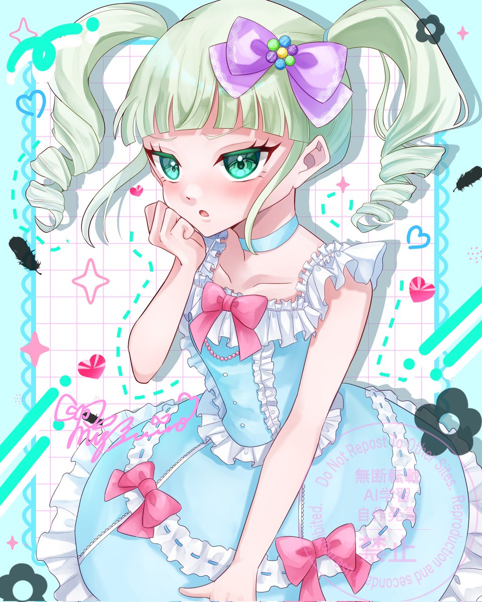 アイスブルーコーデのユリカ様🩵 #アイカツ #aikatsu