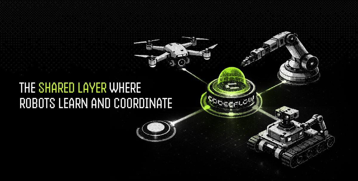 Robots can’t act alone, they need a shared layer to think, learn, and work together.

CodecFlow is that foundation: connecting data, devices, and developers into one evolving ecosystem.

It’s the network where robots share knowledge, coordinate tasks, and upgrade in real time.