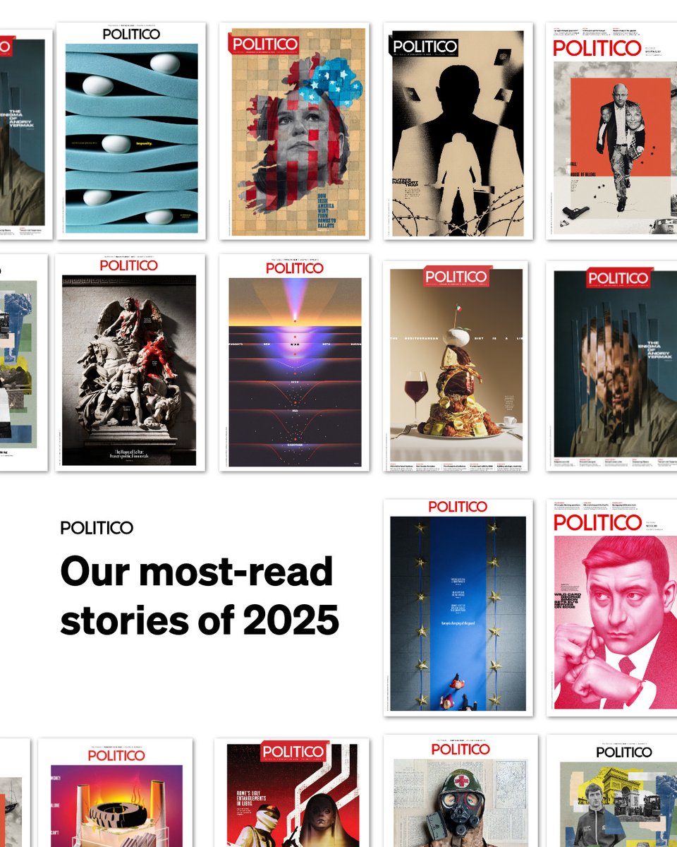 POLITICOEurope's tweet image. Trump, Ukraine and the shattered transatlantic status quo: Here are the stories that captured your attention in 2025 👇

politi.co/4q4stES