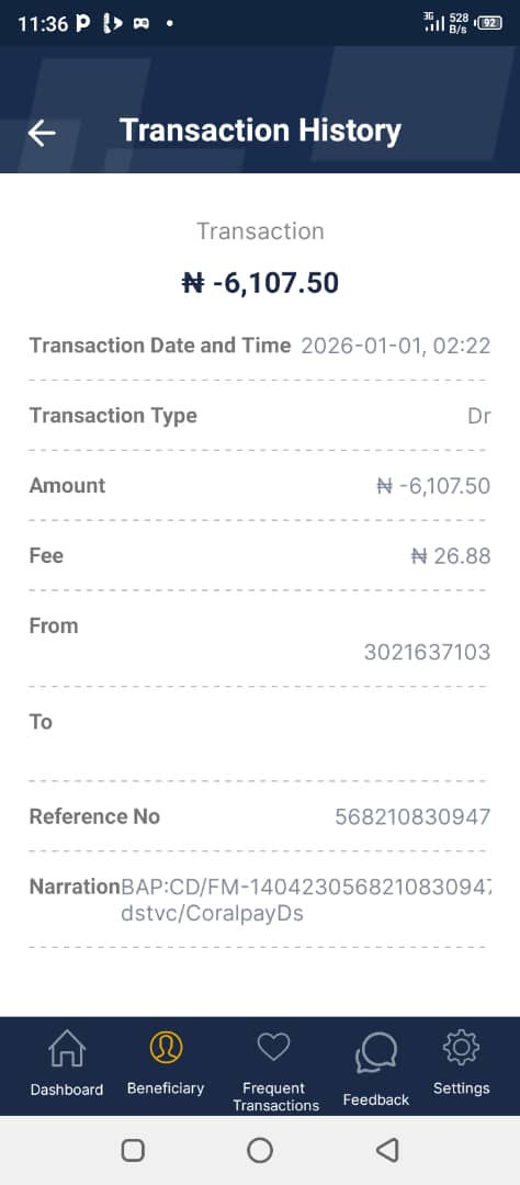 KazeemAyodele's tweet photo. @DStvNg Smartcard number - 10208738178
Surname - Ayodele 

I subscribed the above smartcard number but my account was not credited at all. 
The package I paid for is not showing.

Please help me do the needful. 
Attached is the payment receipt. https://t.co/5mWfgjlH08
