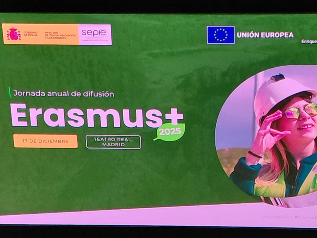 CristoReyMadrid's tweet photo. Otro año más, el Colegio #CristoRey ha sido invitado a la Jornada de Difusión #Erasmus+. 
Ha sido una jornada muy especial en la que se han presentando los  proyectos ganadores.
Gracias a estas jornadas se comparte el trabajo realizado durante el año.

#ColegioCristoRey #FEJG https://t.co/5lRqMBh7AO
