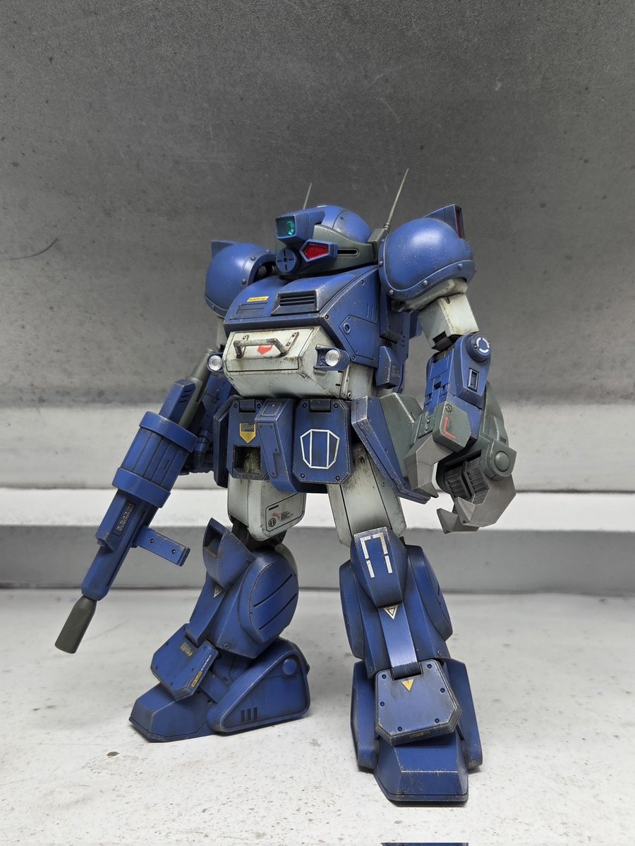 paintwork666's tweet image. 成型色仕上げですがそこそこ手数を増やしています…とはいえ全塗装するよりはるかに少ない作業時間で完結するので楽しんでます。
完成後もガシガシ動かして遊べますしw
#maxfactory　#PLAMAX
#ラビドリードッグ