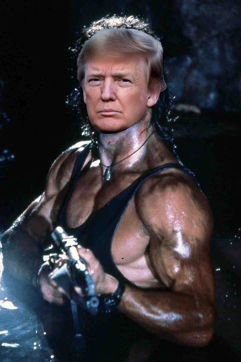 Donald Trump feeling full Rambo after kidnapping president Maduro