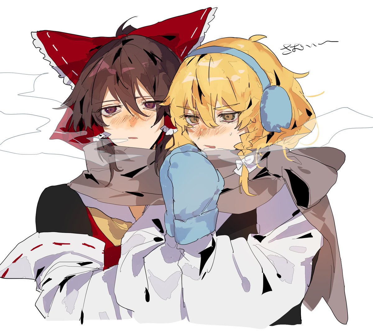 saint_yohannes's tweet image. 寒い日のれいまり