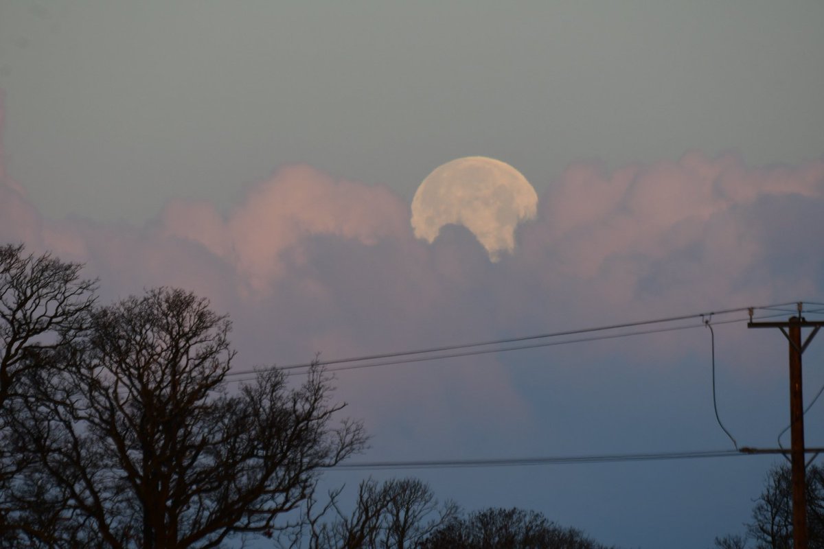 jonesy1007's tweet photo. 99.9% #wolfmoon just before it set this Saturday morning, when it rises at at 15:51 it will also be a #supemoon
#moonhour
@MoonHourSocial https://t.co/F65u452J8h