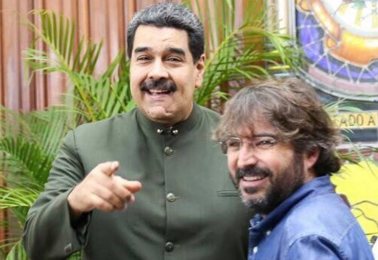 DHollyday7's tweet image. El disgusto de Jordi Evole con la caída de Maduro os la explico yo con una sola foto.