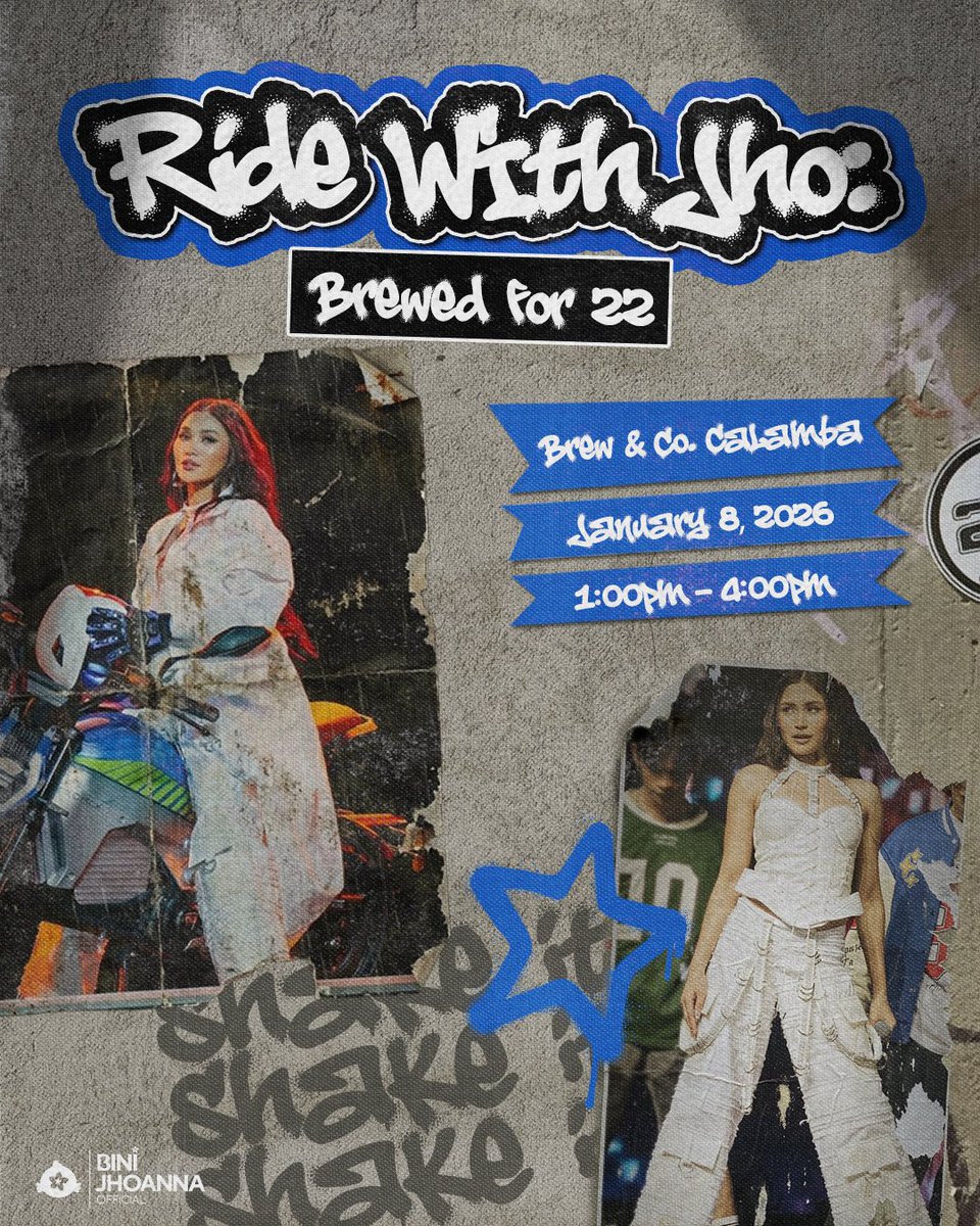 Back-to-back celebration for Jhoanna's 22nd birthday and Amities' 6th anniversary calls for an intimate gathering! 💙

📝 bit.ly/RideWithJho

Slots are very limited, Amities. Kindly read all the provided details carefully.

#BINIJhoanna #RideWithJho
