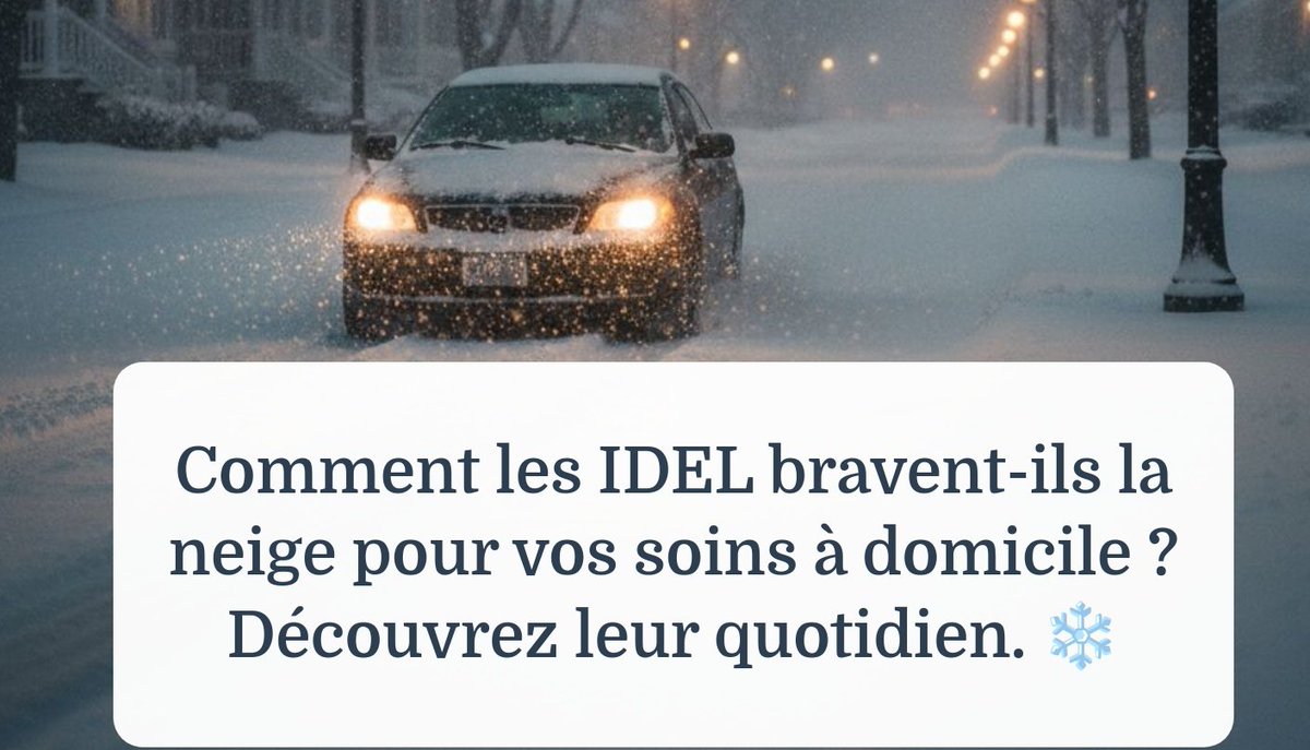 ❄️💉 Neige ou verglas, nous, infirmiers libéraux, fonçons !
Routes glissantes, horaires bousculés, patients prioritaires.
Nous sommes toujours là, quoi qu’il arrive. Respect à nous, guerriers du soin ! 💙

#InfirmiersLibéraux #Neige #ToujoursPrésents