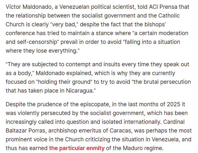 Maduro persecuted Catholics for speaking out against his red dictatorship.

Not anymore. 

Jesuit operatives send their regards