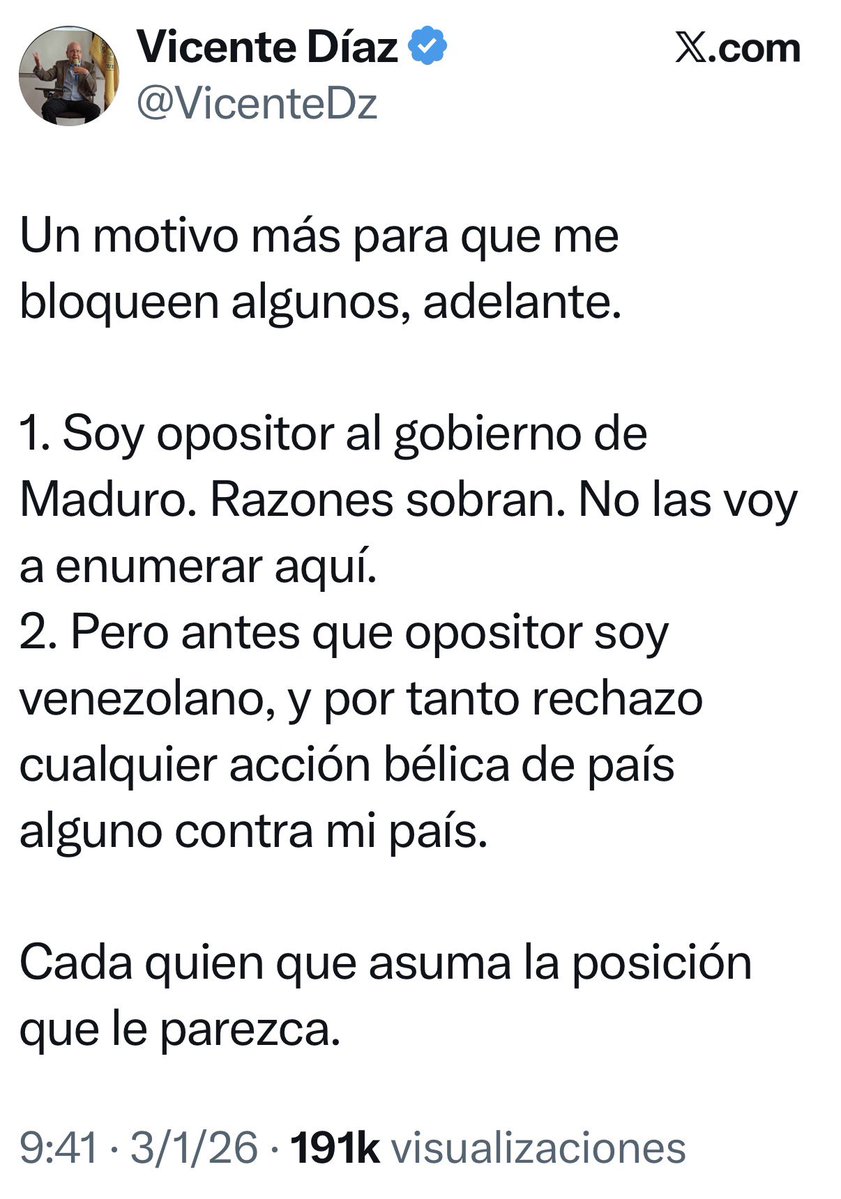 Vicente Díaz Silvaes es un sociólogo venezolano que fue rector del Consejo Nacional Electoral de Venezuela designado por la Asamblea Nacional, de 2006 a 2014.