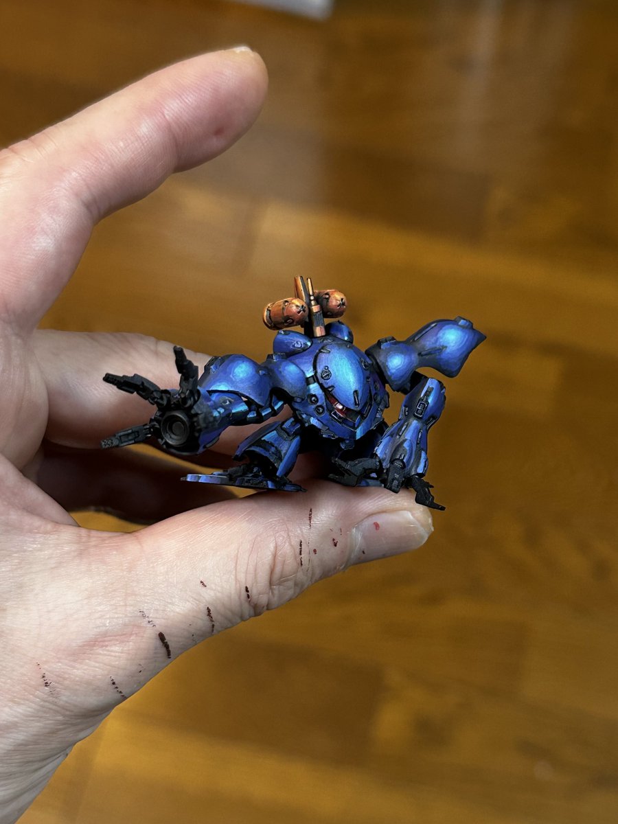 スペリオルディファインのハイゴッグ、だいぶ光ってきました