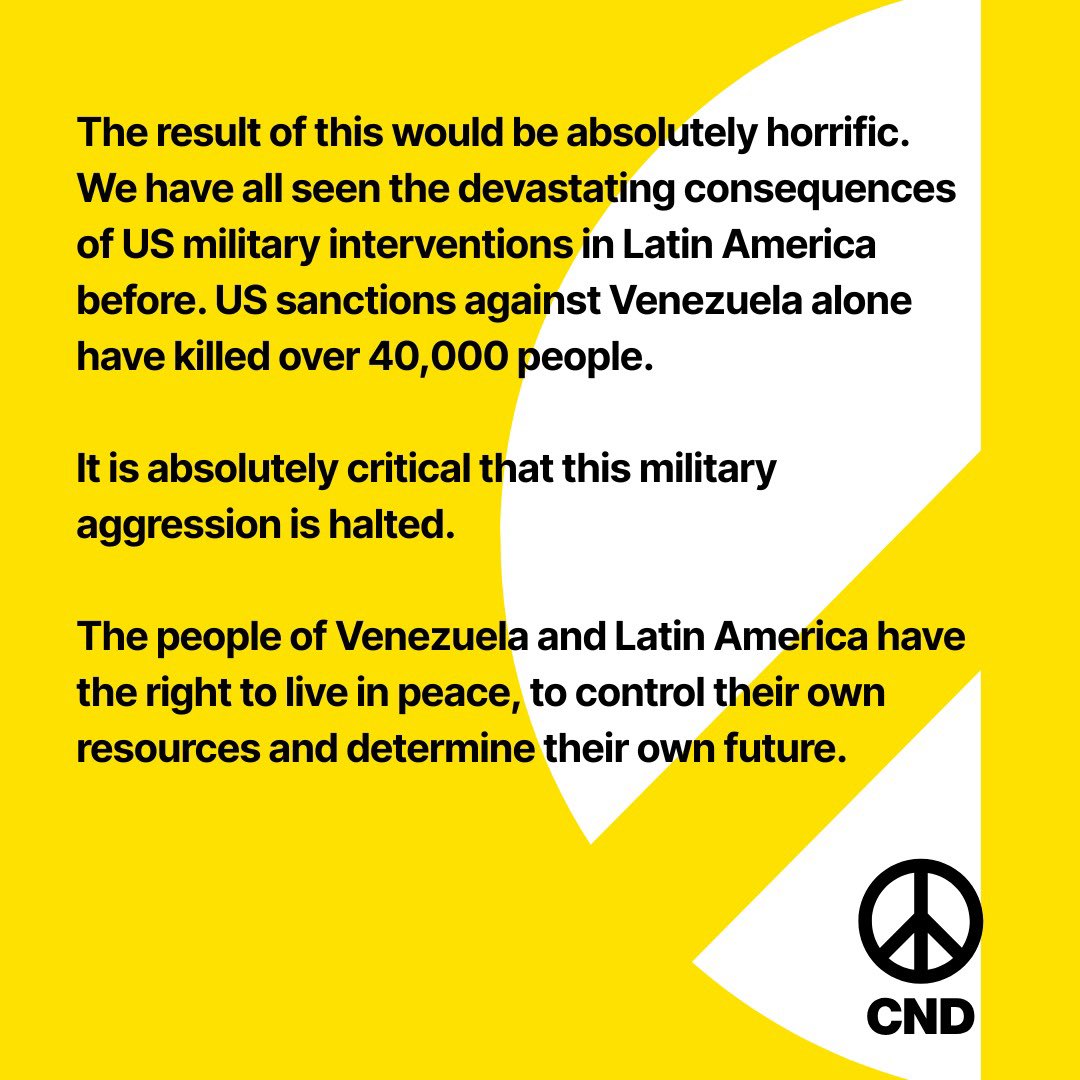 Campaign for Nuclear Disarmament (@cnduk) on Twitter photo 
