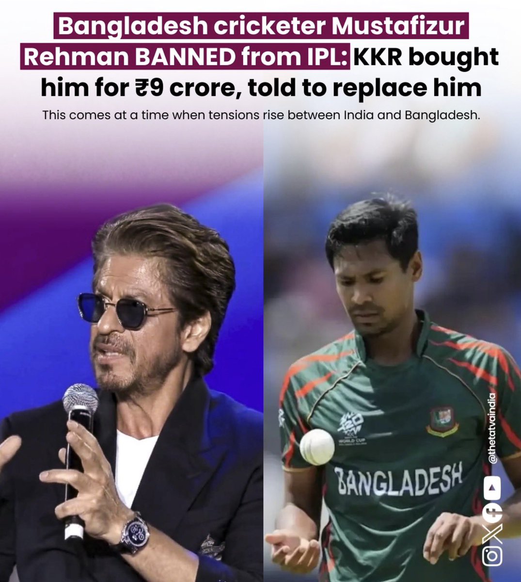 Indian Premier League won’t host Bangladeshi Muslims. Great decision by <a href="/BCCI/">BCCI</a> 👏