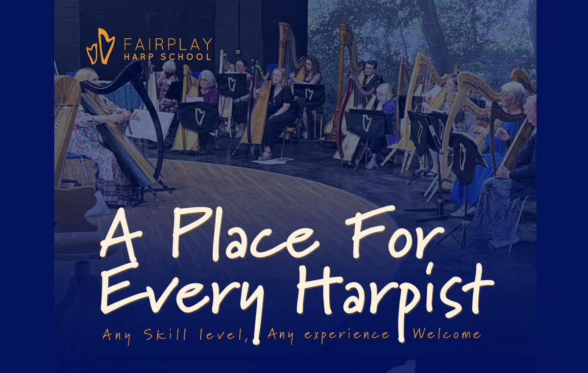 Classes Begin Monday 🎶 Join Our 10th Anniversary Year - A clear guide to your options — and the most supported year yet at Fairplay Harp School- mailchi.mp/harpwales/your…