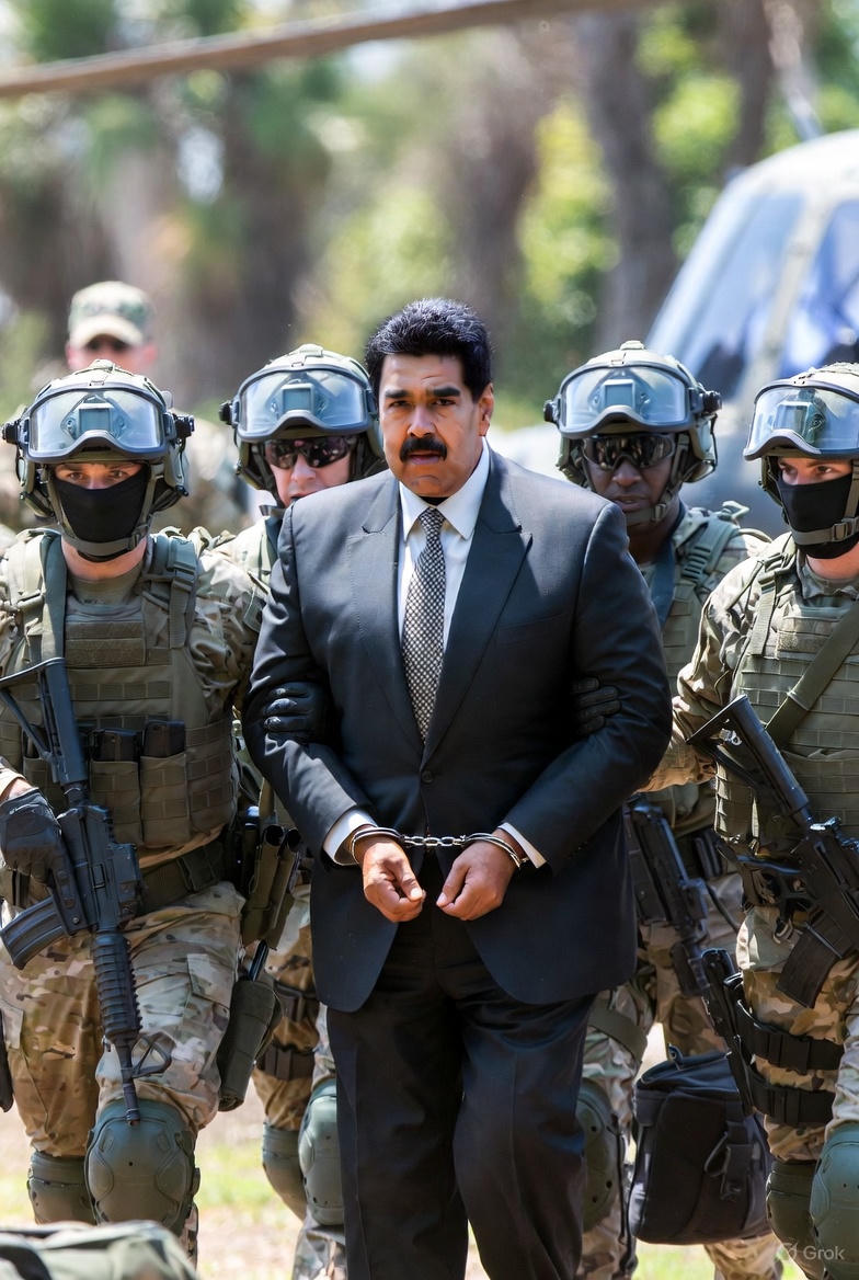 ماذا بعض الاعتقال لرئيس الفنزولا