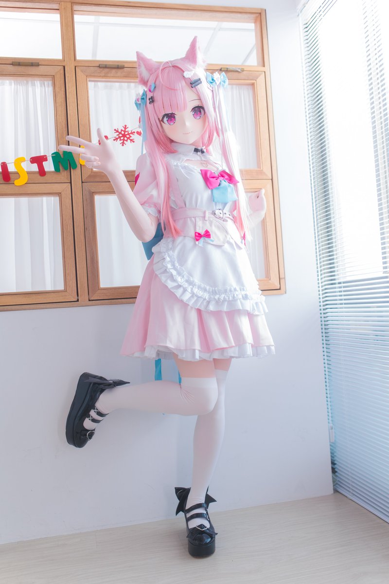 今年的第一個假日也要當個開心的娃娃唷🩷

📷：<a href="/sezuna1168/">🍁セズ奈🍀</a> 

#さくなあーと 
#着ぐるみ