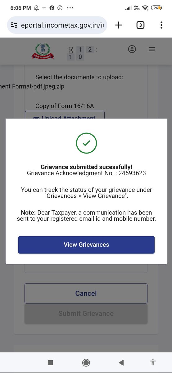 <a href="/PMOIndia/">PMO India</a> <a href="/IncomeTaxIndia/">Income Tax India</a> <a href="/nsitharaman/">Nirmala Sitharaman</a> <a href="/nsitharamanoffc/">Nirmala Sitharaman Office</a> <a href="/aajtak/">AajTak</a> <a href="/ZeeNews/">Zee News</a> <a href="/RahulGandhi/">Rahul Gandhi</a> 
Income tax refund pending for almost 7 months now below is screenshot always delay delay also raised grievance I need the refund now asap
