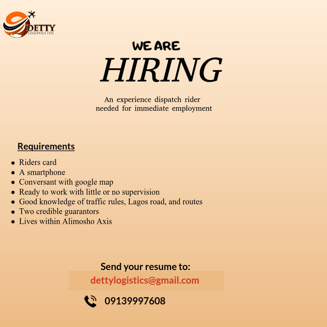 Detty Logistics Limited (@dettylogistics) on Twitter photo 