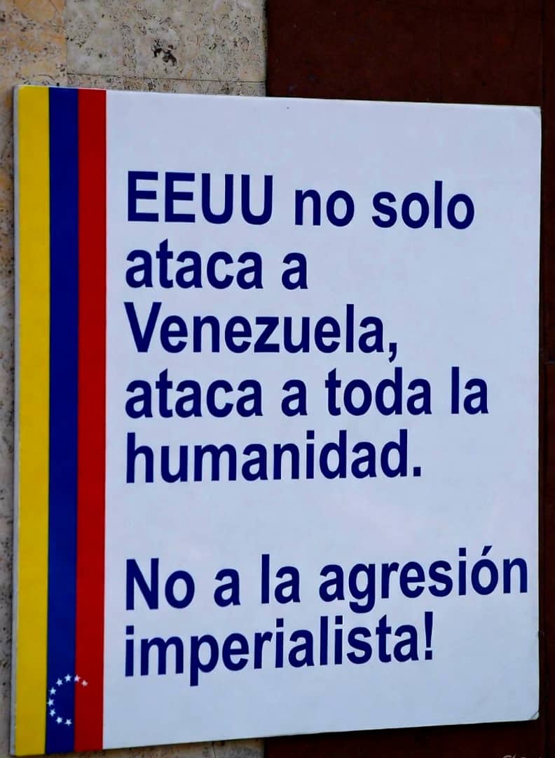 yudi_mercedes's tweet photo. #Venezuela, condenamos
la agresión criminal cometida por el gobierno de los EE.UU. en contra de Venezuela, se solicitó una reunión urgente del Consejo de Seguridad de las Naciones Unidas, responsable de hacer valer el Derecho Internacional. https://t.co/JkzMSBcQua