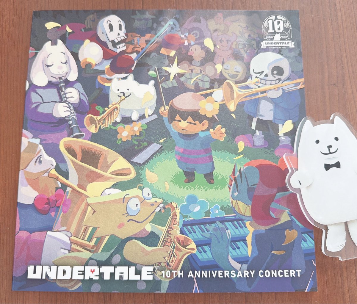 UNDERTALEの10周年コンサートに行ってきました🎼
5周年コンサートの配信アーカイブを何度も聴いていたので、今回生で聴けて本当に良かった…涙が出るくらい最高でした