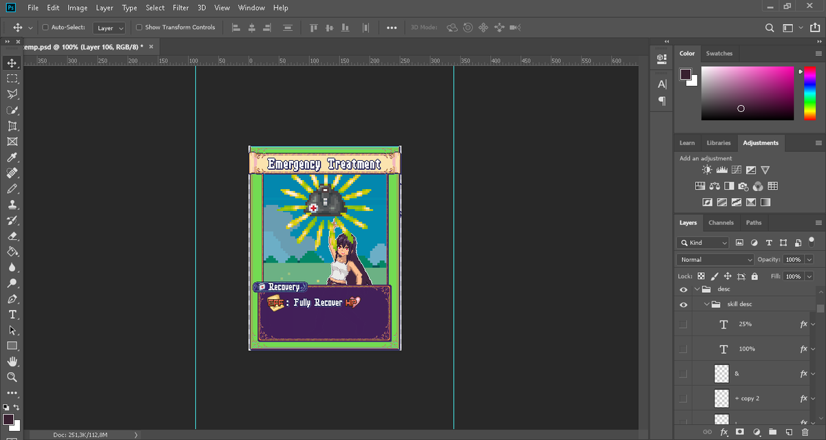 Ilmanwf's tweet photo. I'm thinking to add some rogulit element to my games (Influenced by that new mobile gacha games 😂)

#ゲーム制作 #gamedev #インディーゲーム #indiedev #rpgmaker #RPGツクール #RPGツクールMV #pixelart #screenshotsaturday https://t.co/64NJDvBSsi
