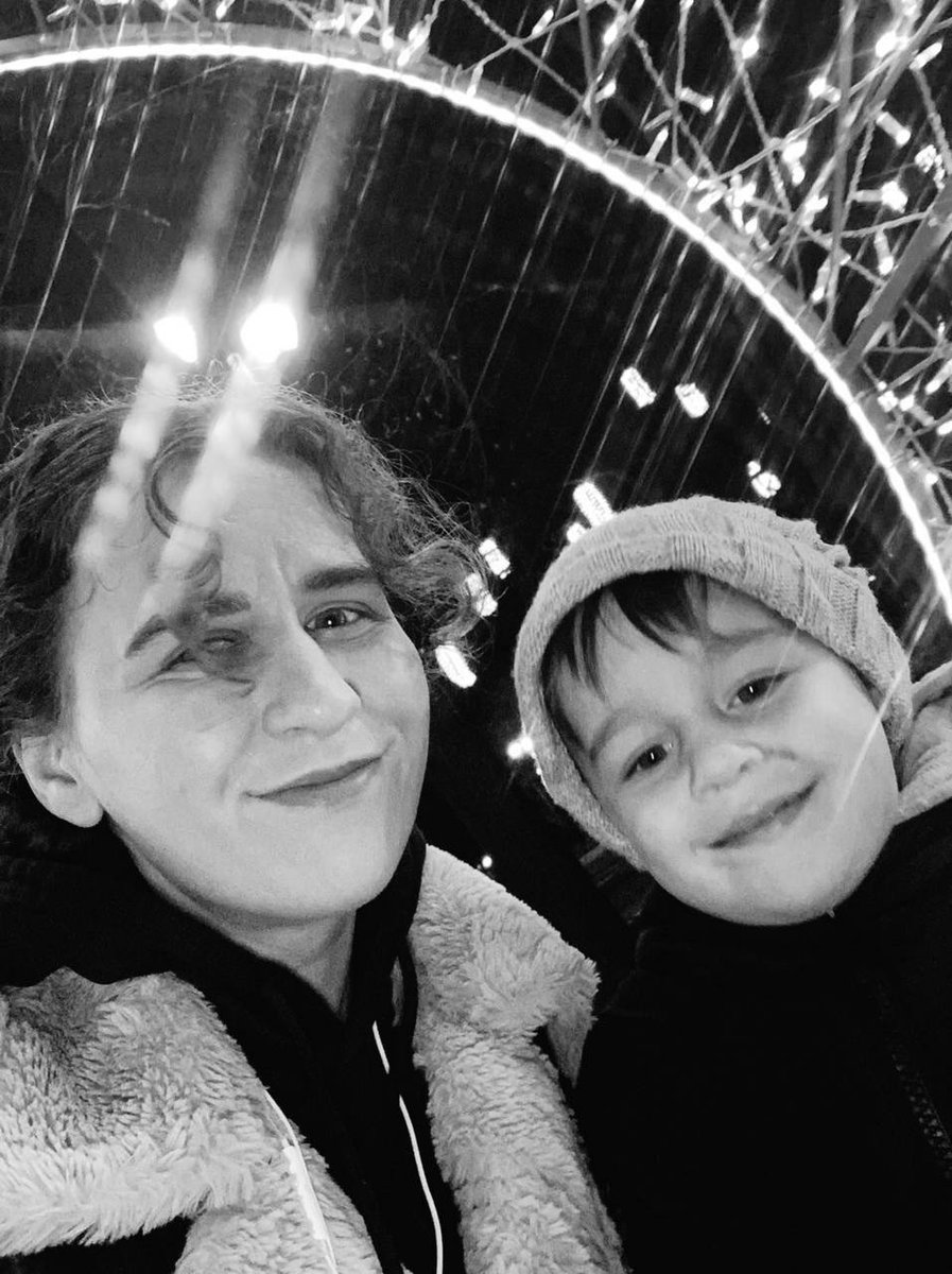 BohuslavskaKate's tweet image. This is Anastasiia and her 3‑year‑old son Maksym. They were murdered by a Russian missile strike on Kharkiv on January 2