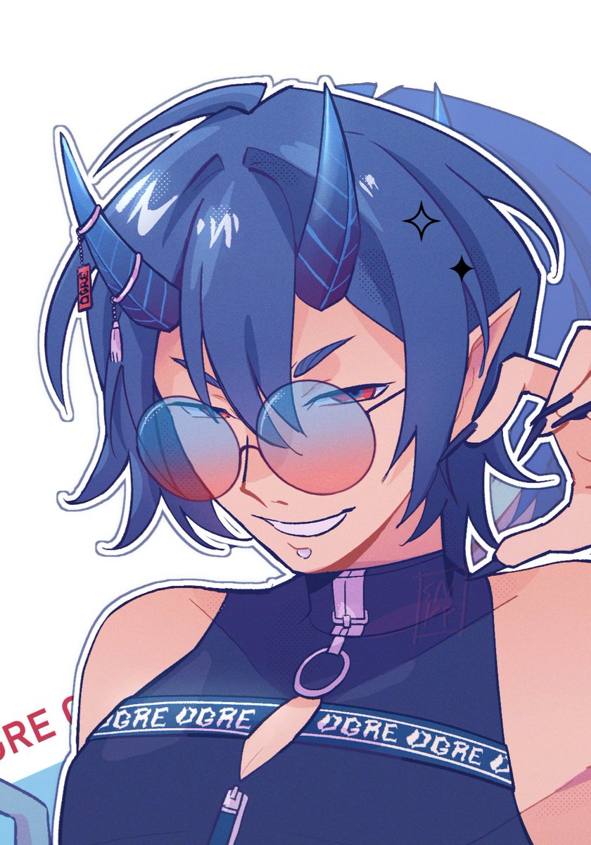 鬼の首/ 沫尾ogre's head @matsu_b1 #kaito