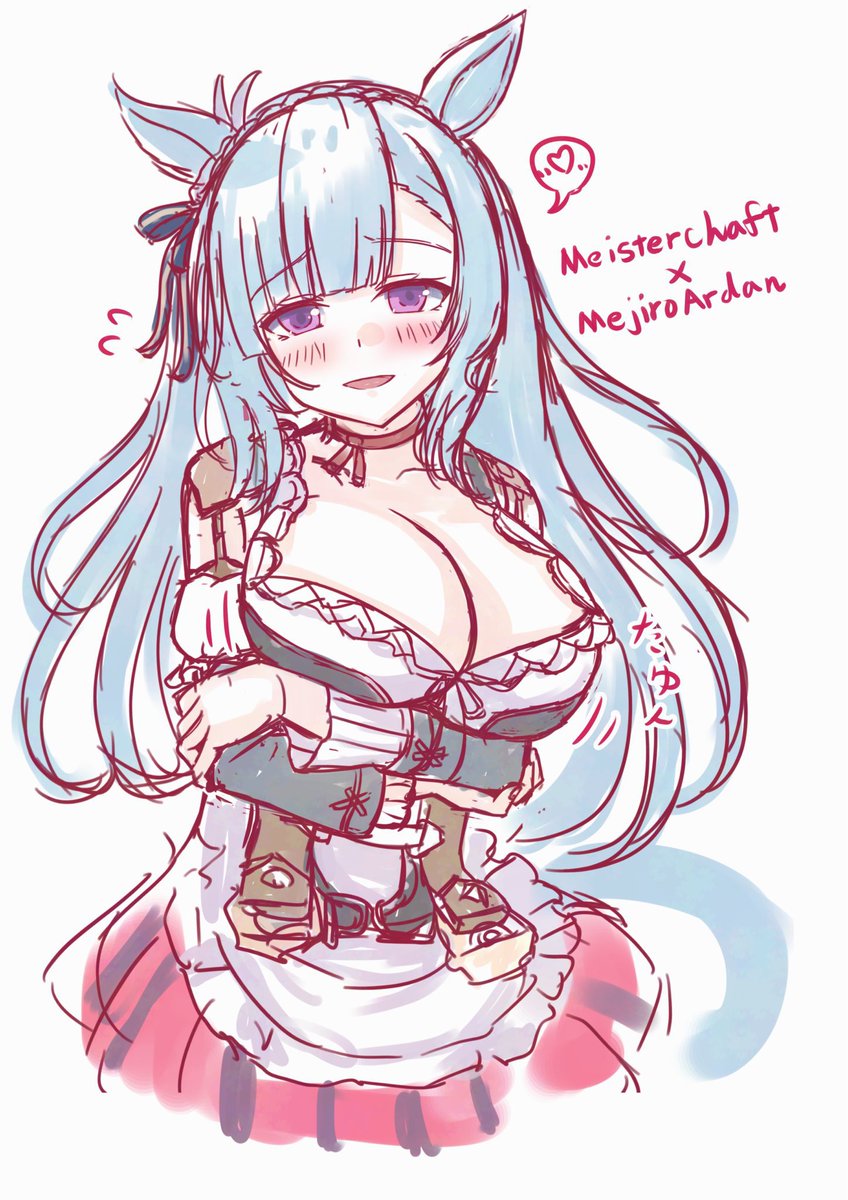 LioMaguri5's tweet image. エイシンフラッシュの勝負服着るメジロアルダンのrkgk(再掲)
衣装チェンジネタは今年もたくさんやろうと思っとります😎