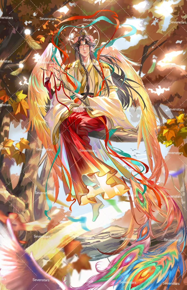 #TGCF #xielian
太子悦神凤凰设稿件委托