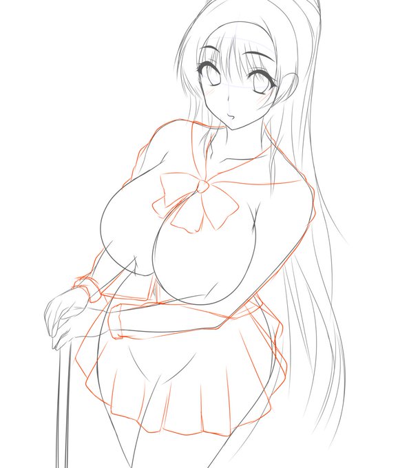 タマ姉はムチムチに描いてこそタマ姉よね❤🍑〆(*'∀`*)=3 