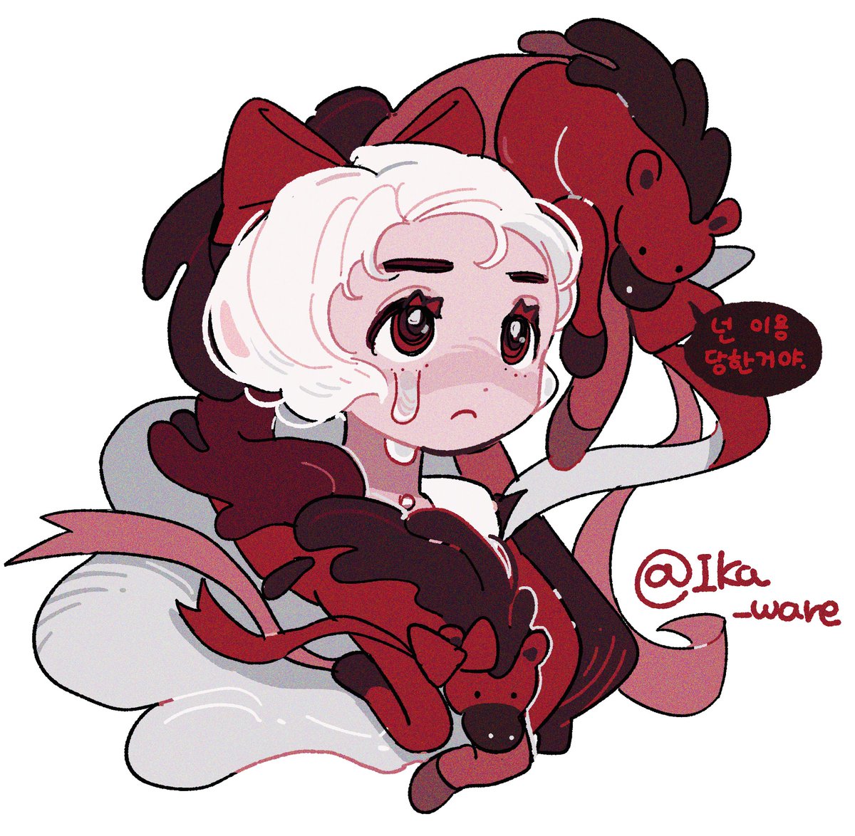 Ika_ware's tweet image. 오늘의 낙서