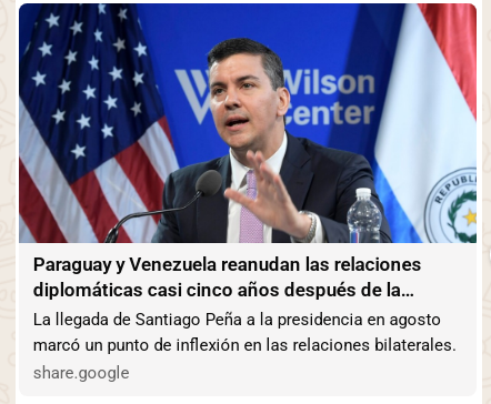 LA POLITICA PENDULAR

Cual fue la razon para reanudar RELACIONES?
Que les hizo cambiar de idea?
Hubo acuerdos para favorecer a alquien?
Quien entiende el manejo de las RREE de este Gobierno...
VIVA VENEZUELA LIBRE...