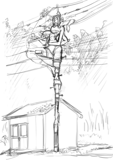 新しい電娘柱の案 