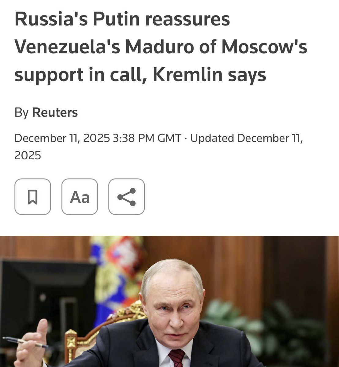 Putin continua a ser humilhado de várias maneiras diferentes.