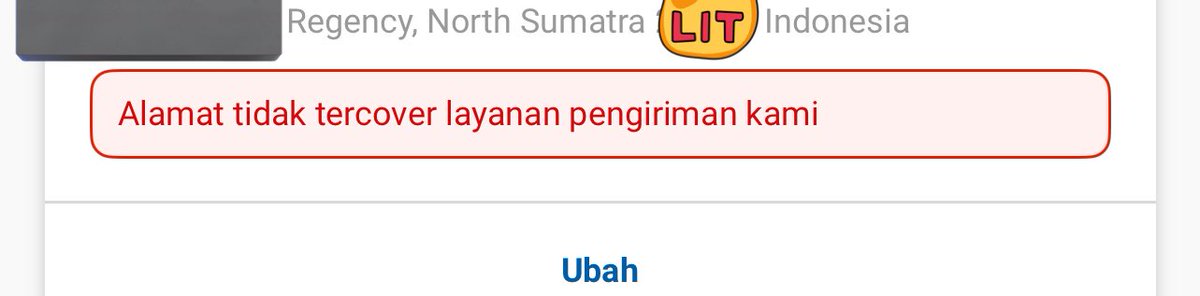 Nindriy_'s tweet photo. @tanyarlfes Dari awal 2022 ketergantungan sama apk ini. Apalagi semenjak ada bayi, sambil nidurin sambil nyari promoan. Tiba2 setelah ditinggal mudik sebulan, ada notif kalo alamatnya sudah tidak tercover layanan. Mungkin toko terdekat tutup atau apa gak tau (derita tinggal di kabupaten) 😭 https://t.co/uPKe0fNFSE