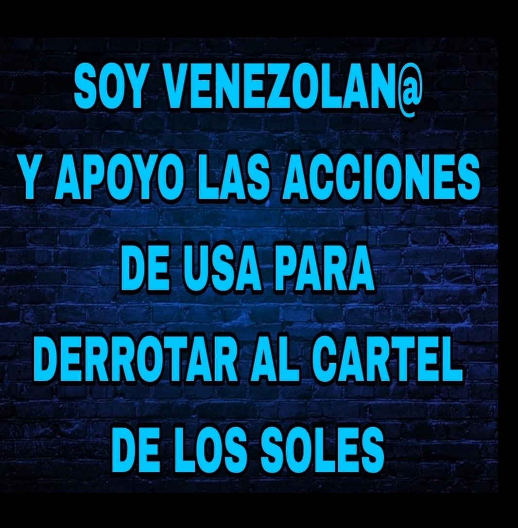 de_vega_j's tweet photo. @sinnfeinireland @Donnchadhol GOD BLESS VENEZUELA
GOD BLESS AMERICAN TROOP
GOD BLESS AMERICA AND TRUMP...

MADURO IS NOT THE PRESIDENT IS A CRIMINAL

I am Venezuelan and I 100% Support US actions... https://t.co/Lxc8gObt6s
